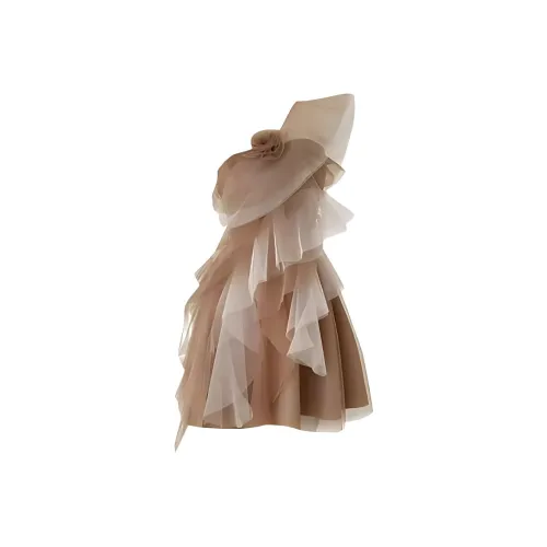 DOSOHEB Без рукавов Платье Женское