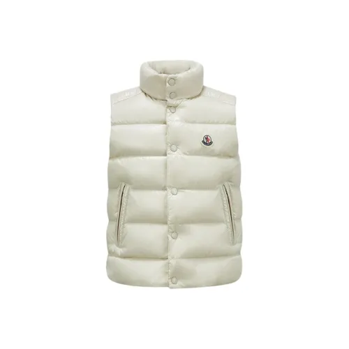 Moncler Down Jacket Beige Baby