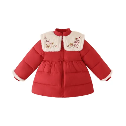 JELLYBABY Хлопковый пуховик Красный Подростки