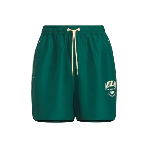 Adidas Originals Logo Twist Light Woven Shorts Спортивные шорты Женские Forest Green