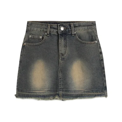 Джинсовые короткие юбки Ice Cream And Whale Женские