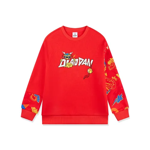 QIAODAN Толстовка New Life Красная Детская