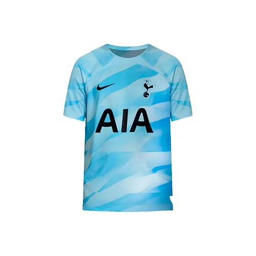 nike Tottenham Hotspur 2023 24 Stadium Goalkeeper T-Shirt Ледяной Синий Черный Подростки
