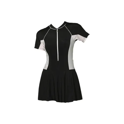 Hao Zhilang Ван-Пис Купальник Женский Черный