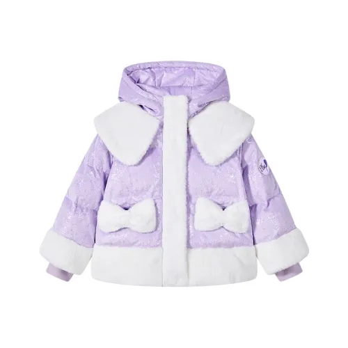 Disney Пуховик Фиолетовый для детей 3-7 лет