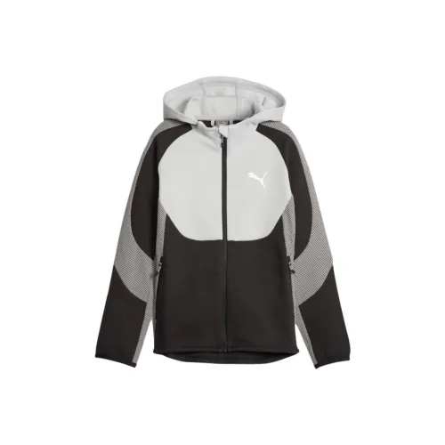 PUMA Куртки и Пальто Бетонно-Серый Подростки