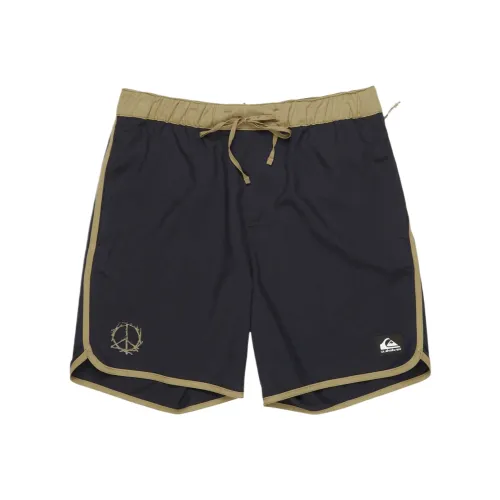 Quiksilver Черные Мужские Повседневные Шорты