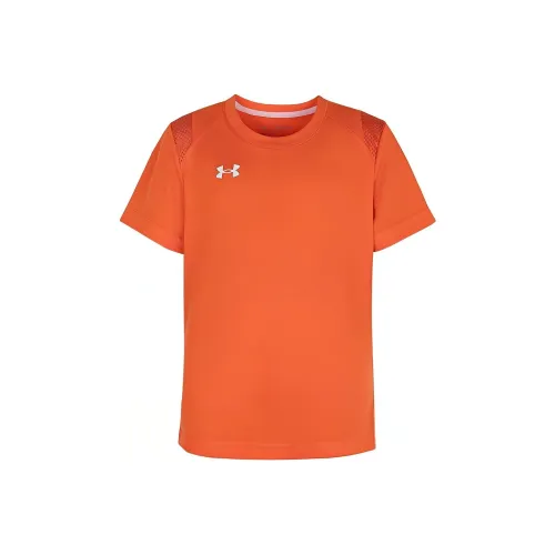 Under Armour Апельсиновые Детские Футболки