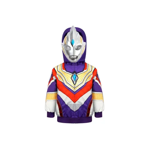 IKALI x ULTRAMAN Хлопковый пуховик Trigger для детей 3-7 лет
