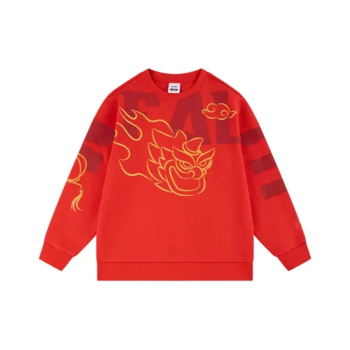 QIAODAN Толстовка New Life Red Teenagers