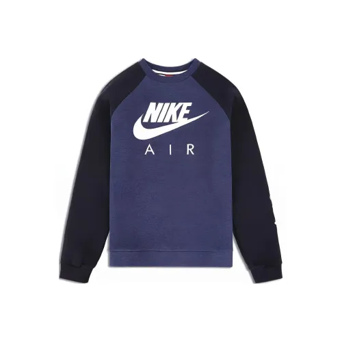 Nike Толстовка Детская Темно-Синяя