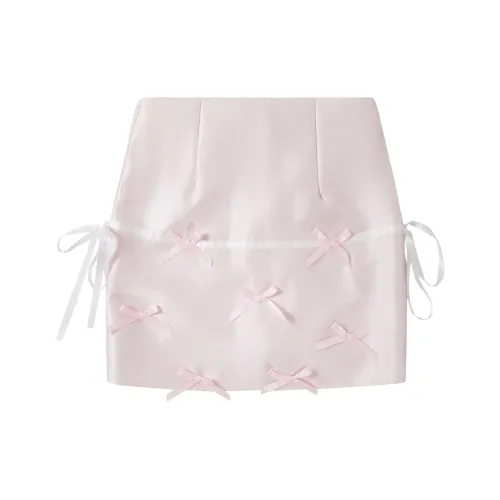 BEAR UNION Повседневные короткие юбки Женские Розовый