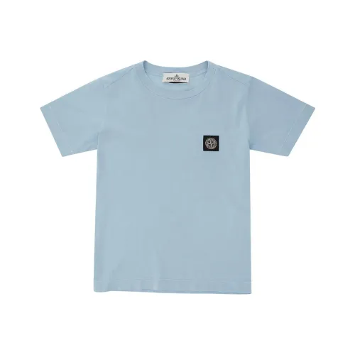 STONE ISLAND T-рубашка синяя детская