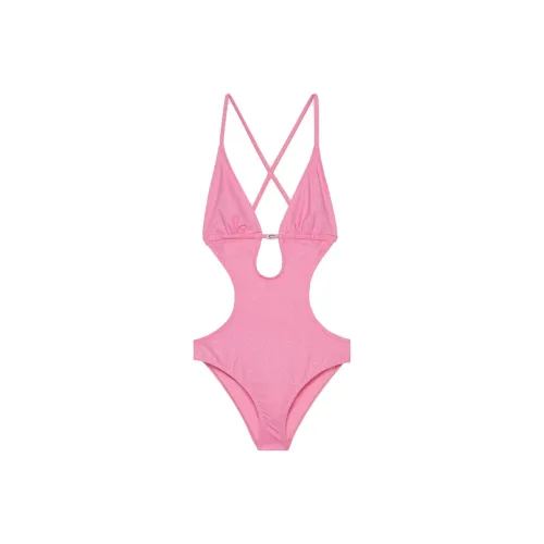 GUCCI FW23 Ван-Пис Купальник Женский Розовый