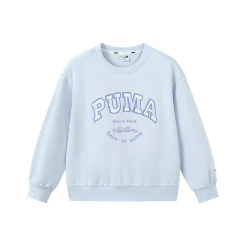 PUMA Толстовка Sportstyle Collection Graphic Розово-синий Дети 3-7 лет