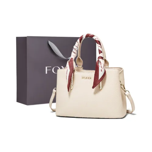 FOXER Корова Кожа Сумка Стандартная Женская Экрю