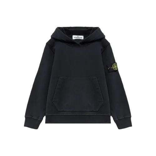 STONE ISLAND Морской синий Kids Свитшоты