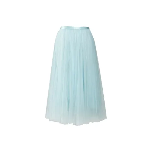 TAMMY TANGS Повседневная длинная юбка женская синяя