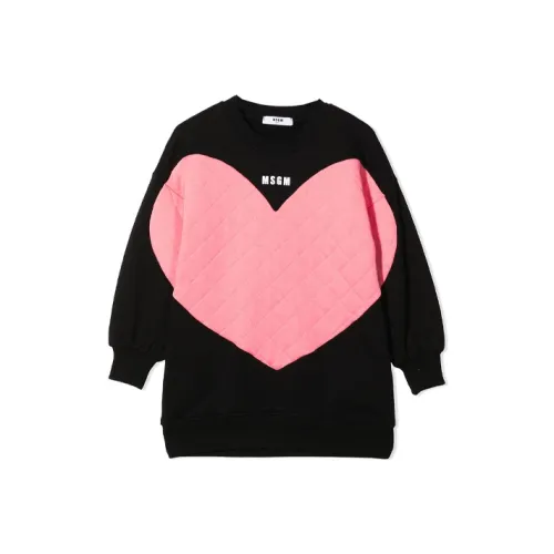 MSGM Черные Платья для Детей