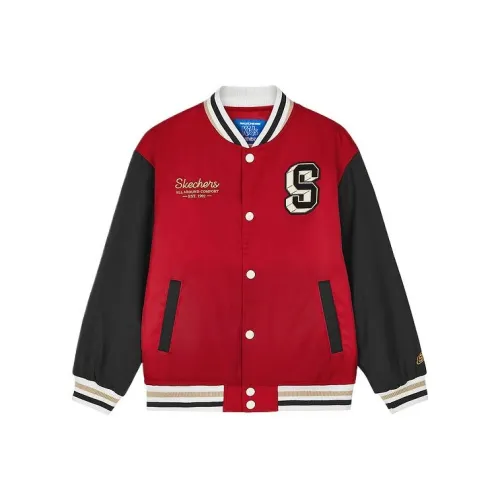 Skechers Kids Хлопковый пуховик Гоночный красный Подростки