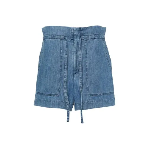 ISABEL MARANT Синие Женские Джинсовые Шорты