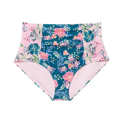 Victoria's Secret ADORE ME Shelby High Обхват талии Плавание Низ WF Плавки Женские Синий Розовый