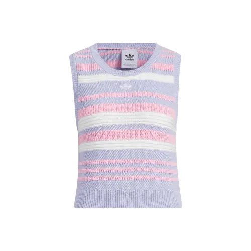Adidas Originals Майка Женская Светло-фиолетовая