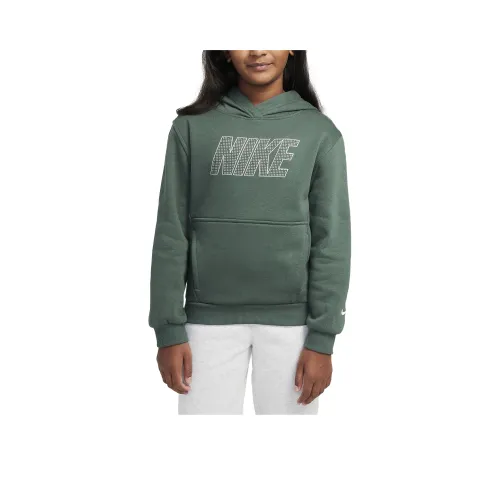 Nike Толстовка Sportswear Club FW24 Винтаж Зеленый Подростки