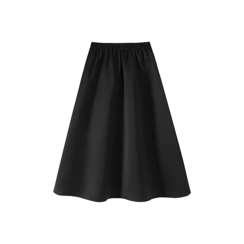 hacikis Повседневный Длинный Юбка Женские Балет Черный