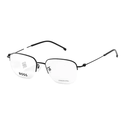 BOSS Пластиковая оправа Квадратные Оправы для очков Унисекс Черный