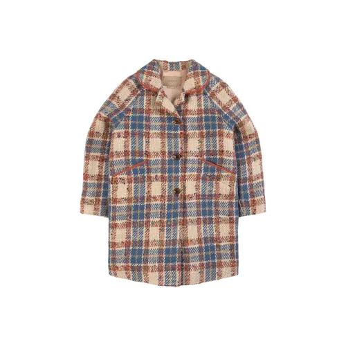 GUCCI Бежевый Kids Шерстяное пальто