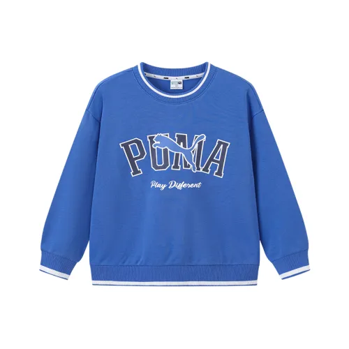 PUMA Свитшот GraphicSportstyle Collection Королевский Синий Детский