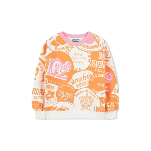 KENZO Апельсин Kids Свитшоты