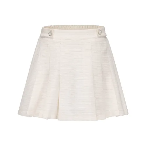 CHIWAWAMEME Повседневные короткие юбки женские абрикос