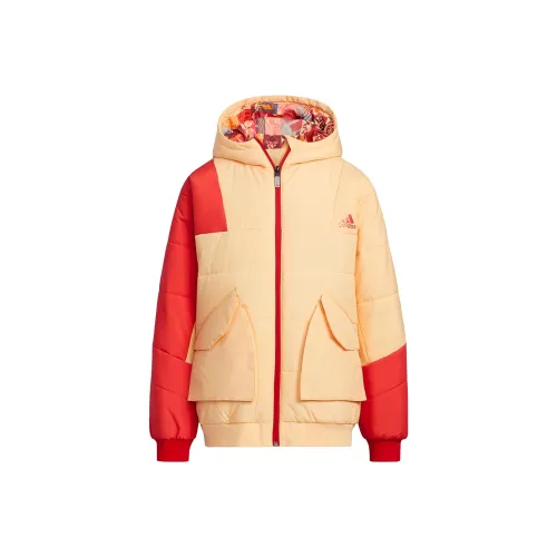 Adidas Желтая, красная унисекс пуховики