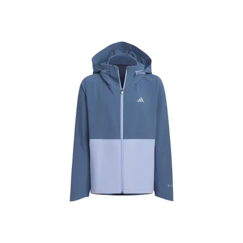 Adidas Куртки и Пальто Темно-Синий Подростки