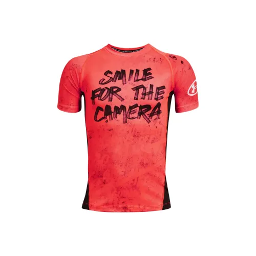 Under Armour HeatGear T-Shirt Orange Baby