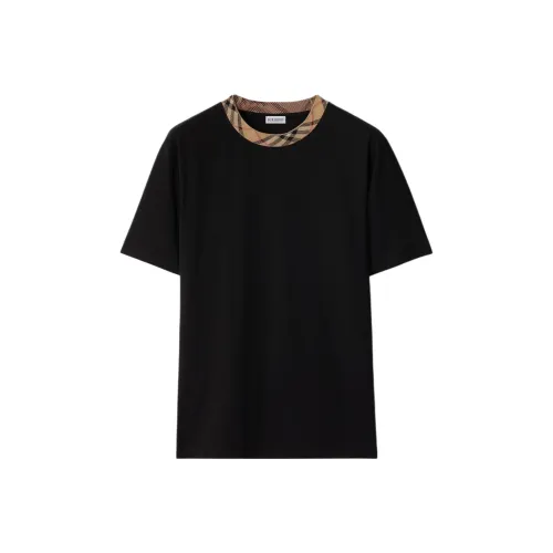 Burberry SS25 T-Shirt Мужской Черный