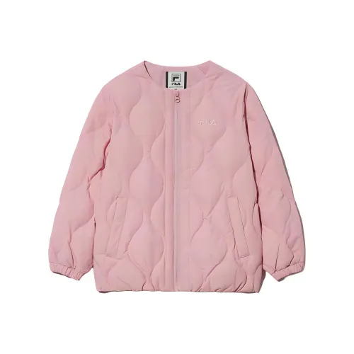 FILA KIDS Buddy Goose Down Jacket Light Pink Для детей 3-7 лет