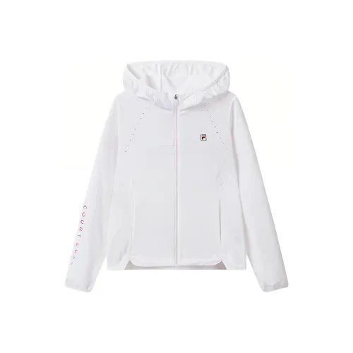 FILA KIDS Нефритовый белый Унисекс Куртки