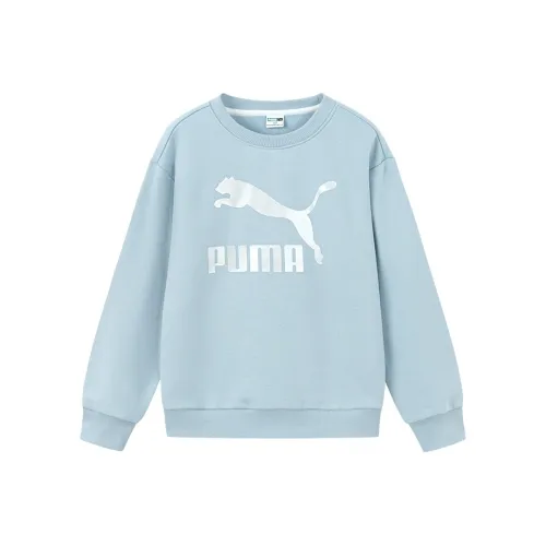 PUMA Толстовка Sportstyle Collection 1948 Джинсовый светло-голубой для детей 3-7 лет