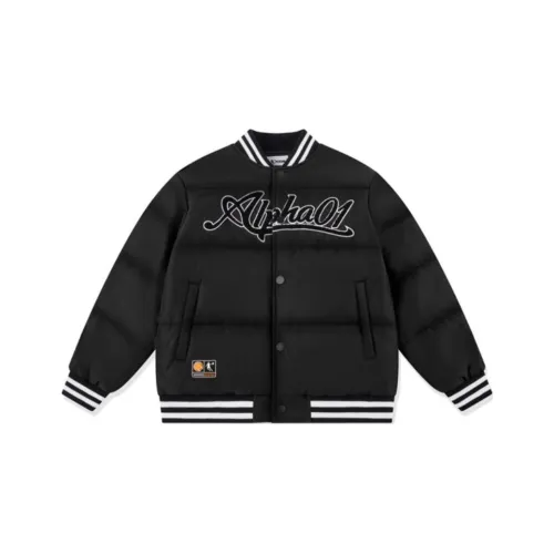 QIAODAN Хлопковый пуховик Черный Подростки