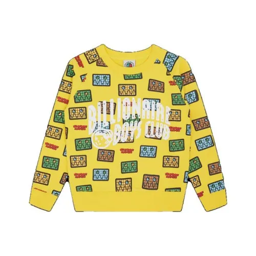 BILLIONAIRE BOYS CLUB Желтые Детские Свитеры