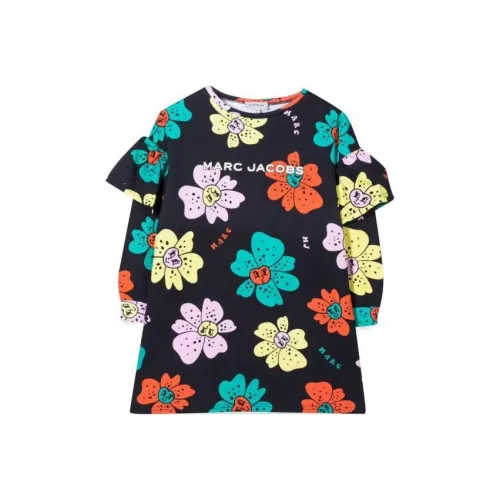 MARC JACOBS Длинное платье с длинными рукавами черное детское