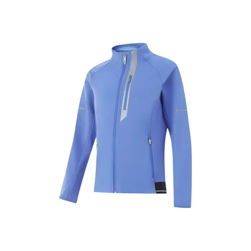 LINING YOUNG Куртки Пальто Comprehensive Physical Fitness Радужный Синий Подростки