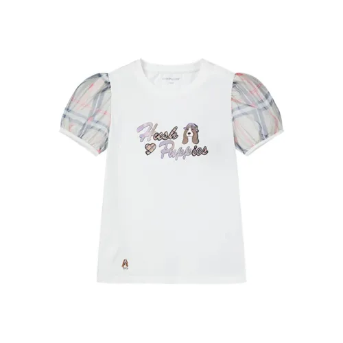 Hush Puppies T-рубашка натуральный белый для детей 3-7 лет