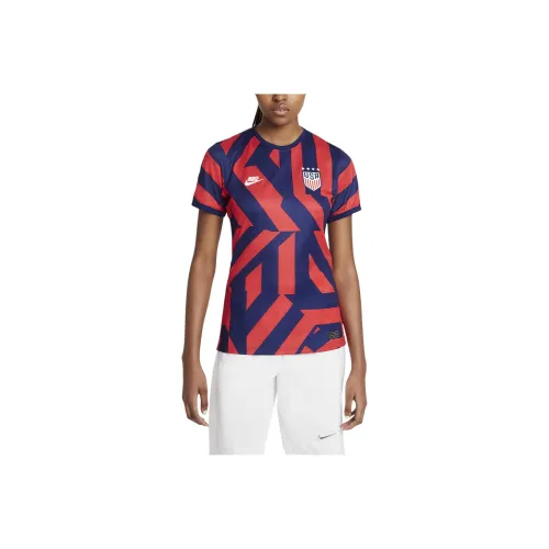 Nike USA Soccer Team Olympic Series 2021 U.S. Stadium Away Футбол Джерси Женские Loyal Синий