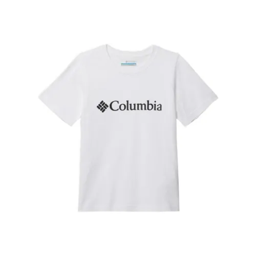 Columbia Белый Kids T-Рубашки