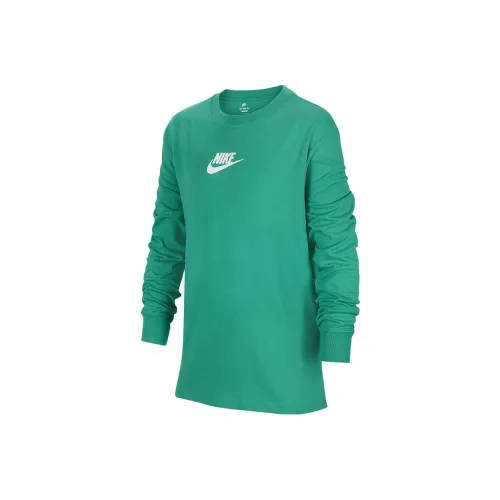 nike Зеленые Детские Футболки