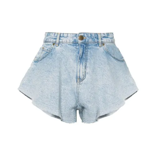 PINKO SS24 Джинсовые шорты Женские Светло-синие